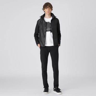 ジャージーコンビシャドークレストブリッジチェックマリン