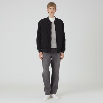 BLACK of BLACKs パデッドMA－1ジャケット