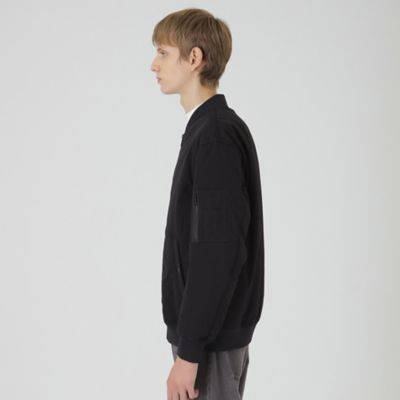 BLACK of BLACKs パデッドMA－1ジャケット