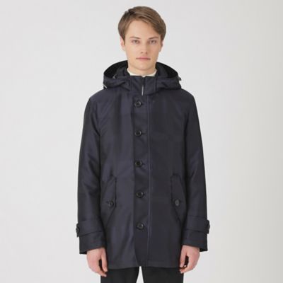 シャドーチェック10monthショートパーカー