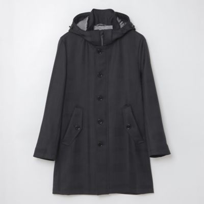MIYUKIシャドークレストブリッジチェックシティパーカー