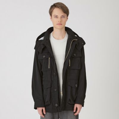 BLACK LABEL CRESTBRIDGE (Men)/ブラックレーベル・クレストブリッジ ヴァゼロナイロンフィールドジャケット(51F31641__) クロ09G コート・ジャケット【三越伊勢丹/公式】