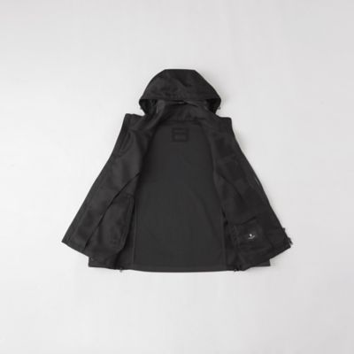 【ＢＬＡＣＫ　ｌａｂ．】シャドーチェックハイブリッドパーカー（５１Ｆ４１４４１＿＿）
