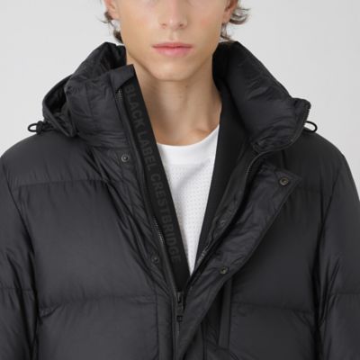 BLACK lab．】ライトウェイトミドルレングスリップダウン