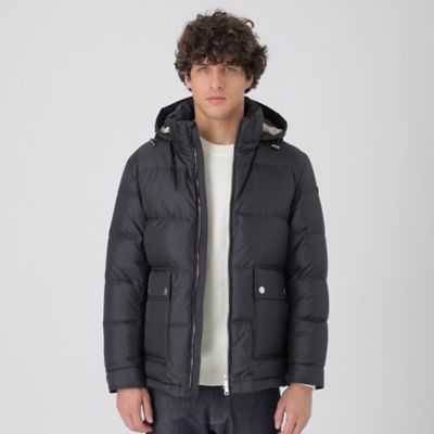 クレストブリッジチェックコンビショートダウン（51F50660＿＿