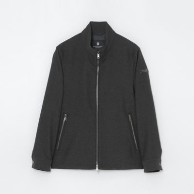 一部店舗限定】メランジダブルフェイススタンドブルゾン