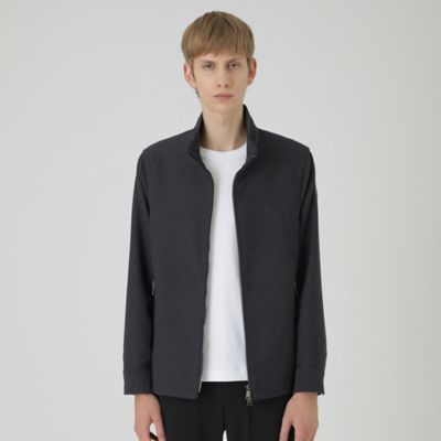 COREFORLE ブラック　正規品定価41,800円 一部店舗限定】メランジダブルフェイススタンドブルゾン