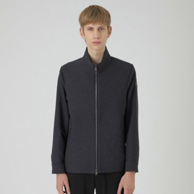 一部店舗限定】メランジダブルフェイススタンドブルゾン
