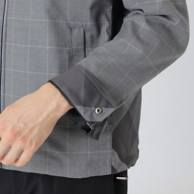 BLACK LABEL CRESTBRIDGE MA-1ジャケット M グレー BLACK LABEL CRESTBRIDGE MA-1ジャケット M グレー グレン