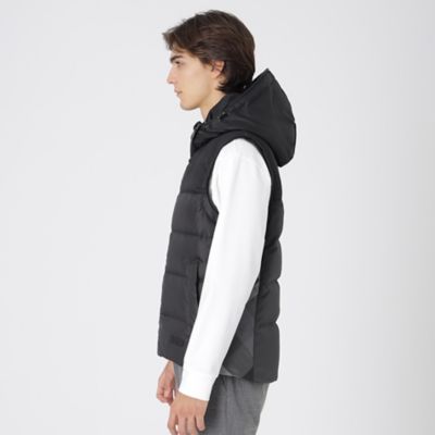 一部店舗限定】パーシャルチェックダウンベスト（51F62672＿＿