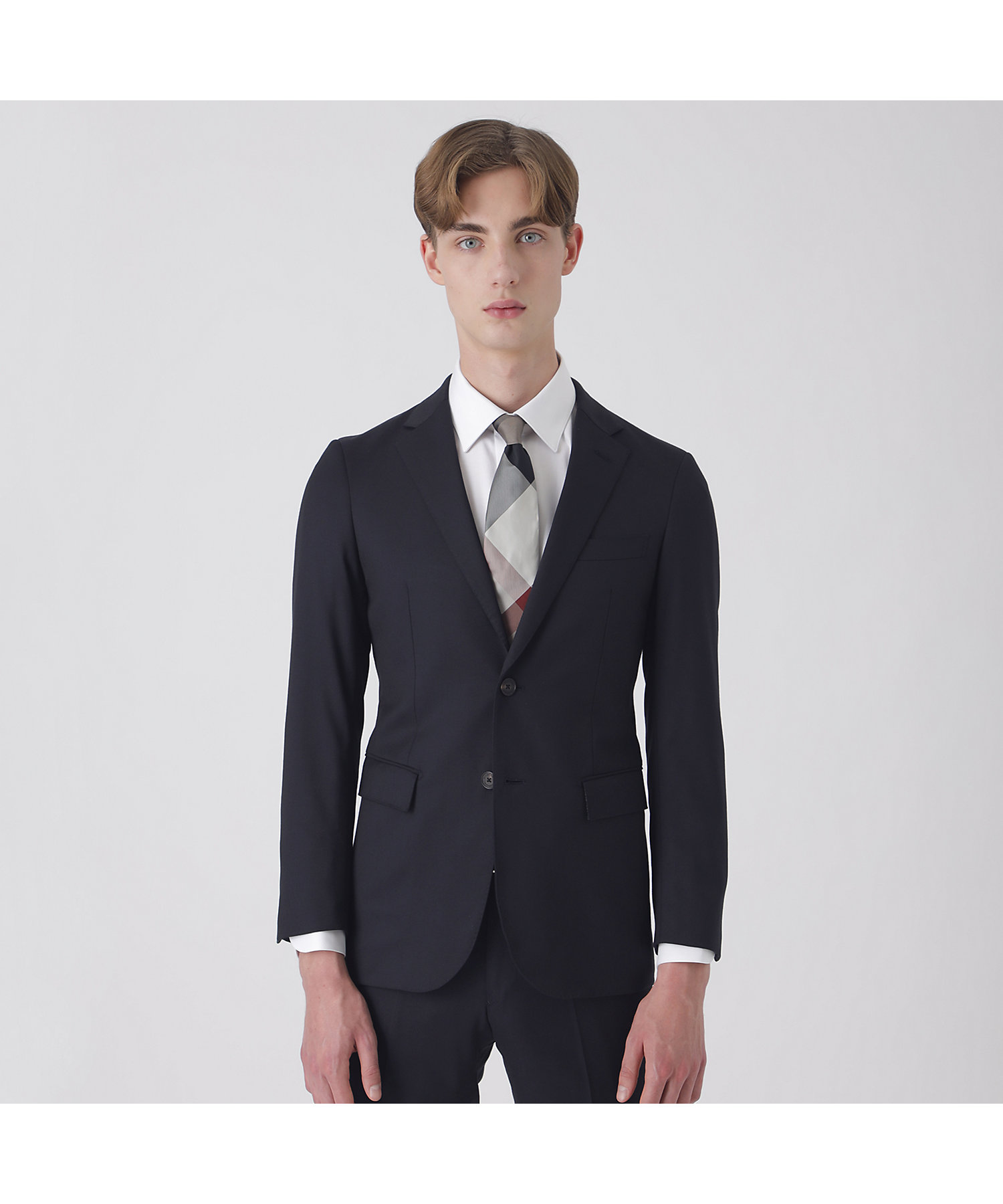 MITSUKOSHI スーツ ネイビー L セットアップ 紺色 ビジネス - セットアップ