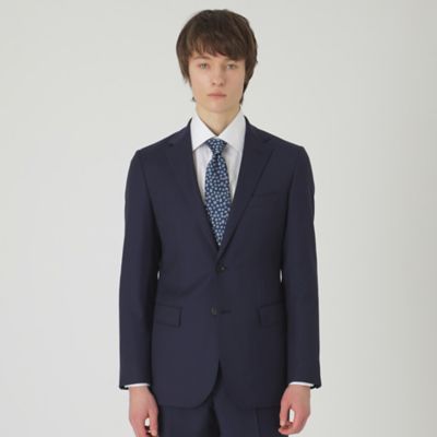 ＜BLACK LABEL CRESTBRIDGE (Men)＞マゼンタストライプブルーシャドーストライプスーツ（５１Ｈ０１３０６Ｌ＿）