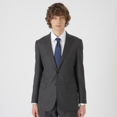 ＜BLACK LABEL CRESTBRIDGE (Men)＞【一部店舗限定】トップグレーグレンチェックスーツ（５１Ｈ０１３４１Ｌ＿）