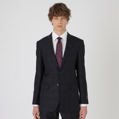 ＜BLACK LABEL CRESTBRIDGE (Men)＞【店舗限定】ＭＩＹＵＫＩ　ナポレナシャドースチュアートチェックスーツ（５１Ｈ１１２２２Ｌ＿）