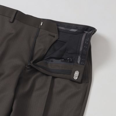 【一部店舗限定】Ｚｅｇｎａ　ＴＲＡＶＥＬＬＥＲシャンブレーブラウンヘリンボーンスーツ（５１Ｈ１１５２１Ｌ＿）