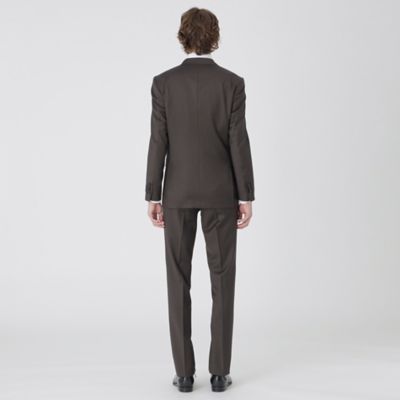 【一部店舗限定】Ｚｅｇｎａ　ＴＲＡＶＥＬＬＥＲシャンブレーブラウンヘリンボーンスーツ（５１Ｈ１１５２１Ｌ＿）
