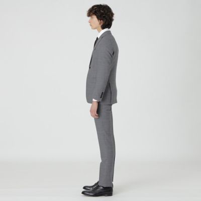 一部店舗限定】ライトグレーミルドチェックスーツ