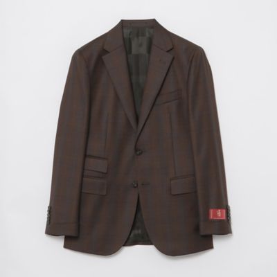 【一部店舗限定】ＭＩＮＯＶＡチョコレートブラウンチェックスーツ（５１Ｈ７０４２２Ｌ＿）