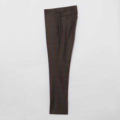 【一部店舗限定】ＭＩＮＯＶＡチョコレートブラウンチェックスーツ（５１Ｈ７０４２２Ｌ＿）