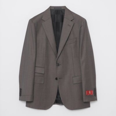 【極美品】 ブラックレーベルクレストブリッジ スーツ Sサイズ チェック柄 MIYUKIベンバックブラックソリッドスーツ（スーツ）｜BLACK