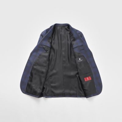 ＭＩＮＯＶＡオーシャンブルーチェックスリーピーススーツ（５１Ｈ７８４１５Ｌ＿）