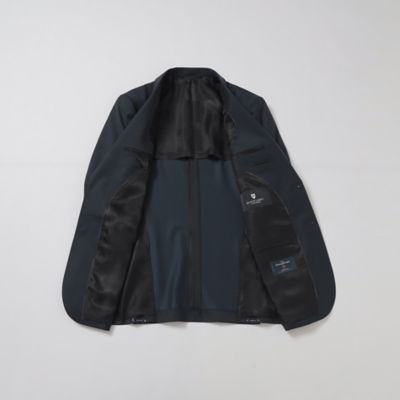 【一部店舗限定】Ｚｅｇｎａ　ＴＲＡＶＥＬＬＥＲ　シャンブレーブルーヘリンボーンスリーピーススーツ（５１Ｈ８３５２０Ｌ＿）