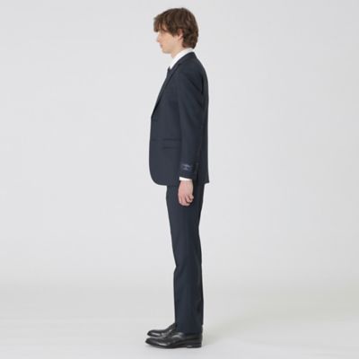 【一部店舗限定】Ｚｅｇｎａ　ＴＲＡＶＥＬＬＥＲ　シャンブレーブルーヘリンボーンスリーピーススーツ（５１Ｈ８３５２０Ｌ＿）