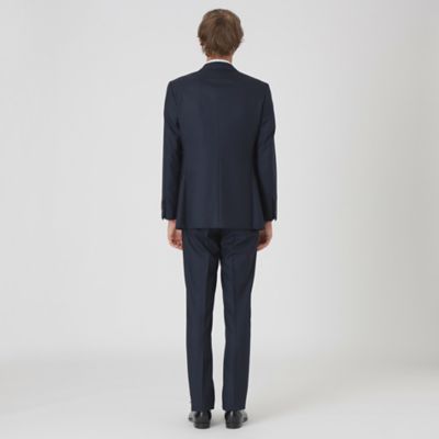 ✨美品✨ ブラックレーベルクレストブリッジ ネイビーストライプ 3ピース ブラックレーベルクレストブリッジ CRESTBRIDGE 3ピース スーツ