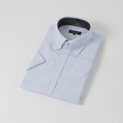シャドークレストブリッジチェックハーフボタンダウンシャツ（５１Ｌ０３３４０＿＿）