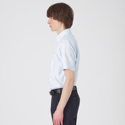 シャドークレストブリッジチェックハーフボタンダウンシャツ（５１Ｌ０３３４０＿＿）
