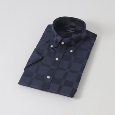 シャドークレストブリッジチェックハーフボタンダウンシャツ（５１Ｌ０３３４０＿＿）