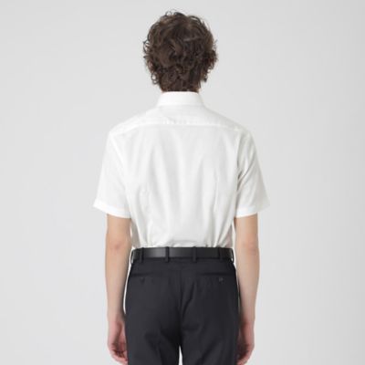 シャドークレストブリッジチェックハーフボタンダウンシャツ