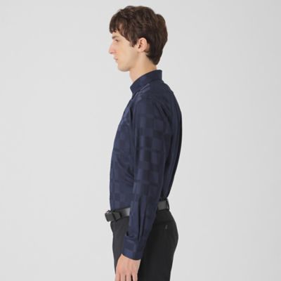 ハーフスケールシャドークレストブリッジチェックボタンダウンシャツ（５１Ｌ０７６１１＿＿）