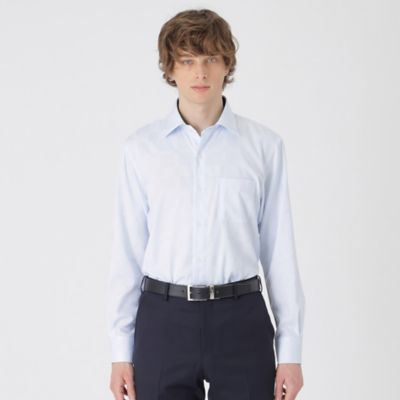 ハーフスケールシャドークレストブリッジチェックセミワイドカラーシャツ（５１Ｌ１７５１０＿＿）