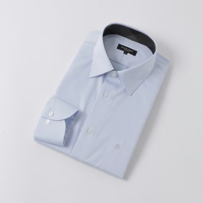 新品22,000円ブラックレーベルクレストブリッジ　ワイシャツ 就活 Lサイズ クレリックストライプセミワイドカラーシャツ