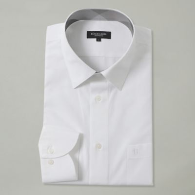 ソリッドレギュラーカラーシャツ（51L21521＿＿） | BLACK