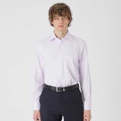 サンローラン カッサンドル ストライプ シルク シャツ ブラック 一部店舗限定】テクニカルシャドーストライプセミワイドカラー