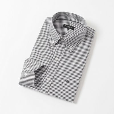 ＜BLACK LABEL CRESTBRIDGE (Men)＞【一部店舗限定】テクニカルギンガムチェックボタンダウンシャツ（５１Ｌ６２５６２＿＿）