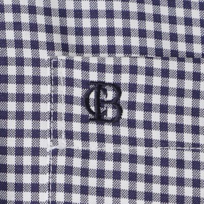 【一部店舗限定】テクニカルギンガムチェックセミワイドカラーシャツ（５１Ｌ６４４６４＿＿）