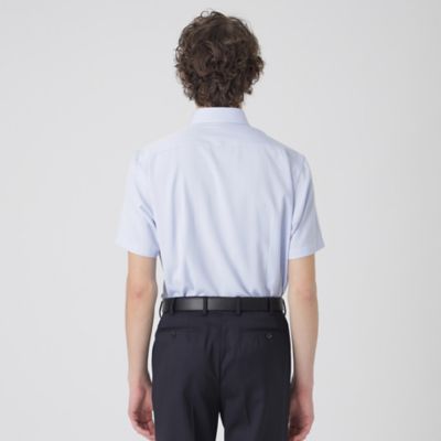 【一部店舗限定】テクニカルシャドーストライプハーフボタンダウンシャツ（５１Ｌ６５５６５＿＿）