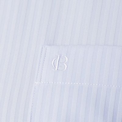 【一部店舗限定】テクニカルシャドーストライプハーフボタンダウンシャツ（５１Ｌ６５５６５＿＿）