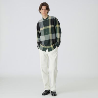 【美品】ブラックレーベルクレストブリッジ BDシャツ チェック 長袖 ロゴ 美品 ブラックレーベルクレストブリッジ 長袖シャツ チェック