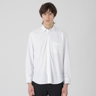 ＜BLACK LABEL CRESTBRIDGE (Men)＞テクスチャープリントナイロントリコットシャツ（５１Ｍ０９５１９＿＿）