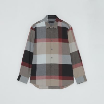フランネルクレストブリッジチェックシャツ（51M09619＿＿