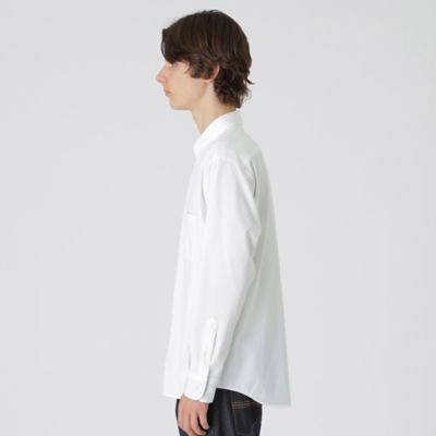 マーセライズプレーティングシャツ（51M10420＿＿） | BLACK