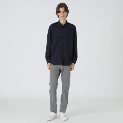 マーセライズプレーティングシャツ（51M10420＿＿） | BLACK