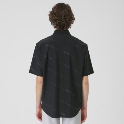 【ＢＬＡＣＫ　ｌａｂ．】エンボスロゴトリコットシャツ（５１Ｍ４０５５０＿＿）