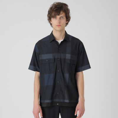 BLACK LABEL CRESTBRIDGE (Men)/ブラックレーベル・クレストブリッジ 【ＢＬＡＣＫ　ｌａｂ．】ビッグスケールチェックトリコットシャツ（５１Ｍ４１５５１＿＿）