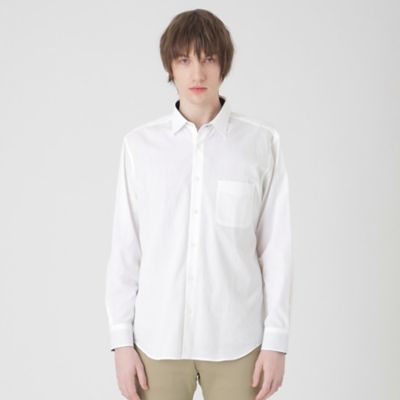 ＜BLACK LABEL CRESTBRIDGE (Men)＞【一部店舗限定】コットンリネンシャンブレーシャツ（５１Ｍ６３５７３＿＿）