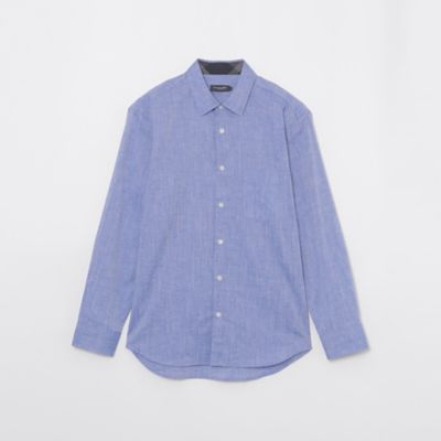 【一部店舗限定】コットンリネンシャンブレーシャツ（５１Ｍ６３５７３＿＿）
